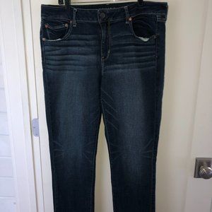 American Eagle super stretch straight jeans 18L